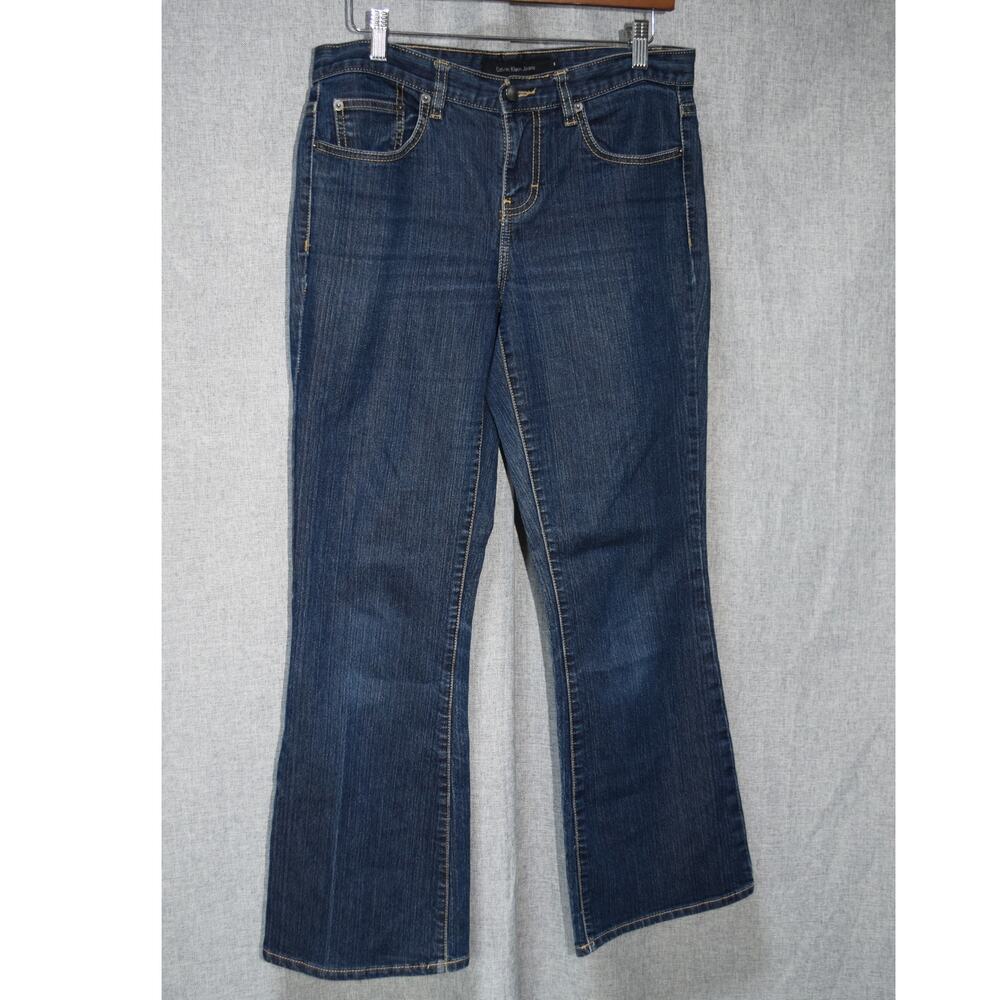 Calvin Klein Jeans Bootcut Denim Blue Size 8